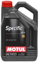Моторное масло MOTUL SPECIFIC 948B 5W-20 C5, 5л