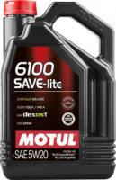 Моторное масло MOTUL 6100 SAVE-LITE 5W-20 SN/GF-5, 4л