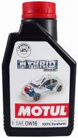 Моторное масло MOTUL HYBRID 0W-16 SN, 1л