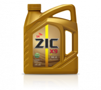Моторное масло ZIC X9 LS Diesel 5W-40, 4л