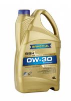 Моторное масло RAVENOL Super Synthetic Hydrocrack SSH SAE 0W-30, 4л