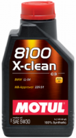 Моторное масло MOTUL 8100 X-clean + 5W-30 C3, 1л