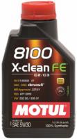 Моторное масло MOTUL 8100 X-clean FE 5W-30 C2/C3/SN, 1л