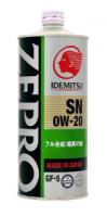 Моторное масло IDEMITSU 0W-20 ZEPRO ECO MEDALIST SN/GF5 1л