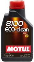 Моторное масло MOTUL 8100 Eco-clean 0W-30 C2/SN, 1л