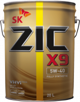 Моторное масло ZIC X9 5W-40, 20л