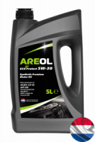 Моторное масло AREOL ECO Protect 5W-30 Synthetic Premium Motor Oil 5 л