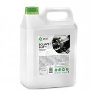 полироль-очиститель пластика grass "polyrole matte" матовый блеск с ароматом ванили 5кг фото