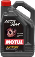 Трансмиссионное масло MOTUL Motylgear 75W-80 GL4/GL5, 5 л