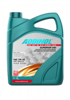 Моторное масло ADDINOL Superior 040 0W-40, 4л