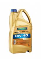 Моторное масло RAVENOL Super Synthetik Oel SSL SAE 0W-40, 5л