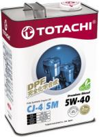 Моторное масло TOTACHI Premium Diesel Fully Synthetic CJ-4/SM 5W-40 4л