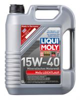 Моторное масло Liqui Moly MoS2 Leichtlauf 15W-40, 5л