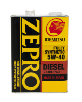 Моторное масло IDEMITSU ZEPRO Diesel 5W-40 CF Fully Synthetic, 4л