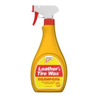 полироль универсальный (кож.,рез.,пласт.) leather & tire wax, 500мл фото