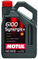 Моторное масло MOTUL 6100 SYN-NERGY 5W-30 A3/SL, 4л