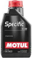 Моторное масло MOTUL SPECIFIC 5122 0W-20 С5, 1л