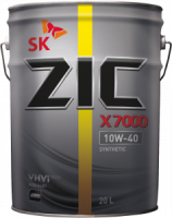 Моторное масло ZIC X7000 10W-40, 20л