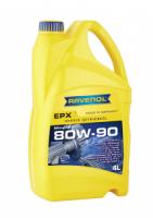 Трансмиссионное масло RAVENOL Getriebeoel EPX SAE 80W-90 GL-5, 4л