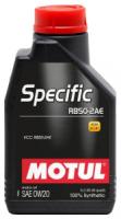 Моторное масло MOTUL SPECIFIC RBS0-2AE 0W-20 С5, 1л