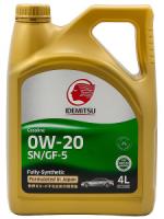 Моторное масло IDEMITSU Fully-Synthetic SN/GF 0W-20, 4л