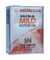 Моторное масло Honda Ultra MILD 10W-30 SN/GF-5, 4л