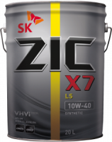 Моторное масло ZIC X7 LS 10W-40, 20л