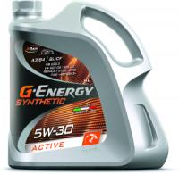 Моторное масло G-Energy Synthetic Active 5W-30 4л