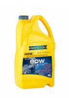 Трансмиссионное масло RAVENOL Getriebeoel MZG SAE 80 GL 4 (4л)