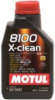 Моторное масло MOTUL 8100 X-clean 5W-40 C3/SN, 1л