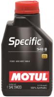 Моторное масло MOTUL SPECIFIC 948B 5W-20 C5, 1л